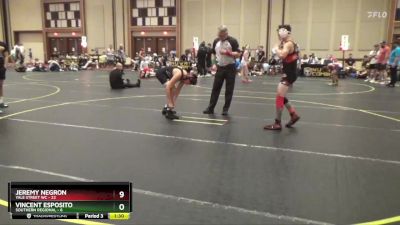 130 lbs Round 2 (6 Team) - Vincent Esposito, Southern Regional vs Jeremy Negron, Yale Street WC