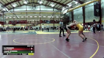 175 lbs Cons. Round 4 - Chase McKenna, Walsh Jesuit vs CJ Pensiero, Bishop McCort