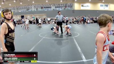 56 lbs Round 1 (6 Team) - Caleb Reed, Capital City WC vs Kellan Green, Midlothian Miners WC