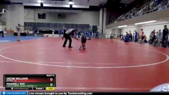 80 lbs Semis & 1st Wrestleback (8 Team) - Jacob Williams, Becker vs Maxwell Ray, Fulda/Murray County Central