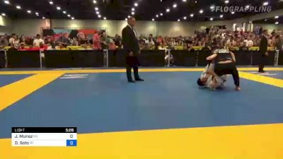 Jose Munoz vs David Soto 2022 World Master IBJJF Jiu-Jitsu Championship