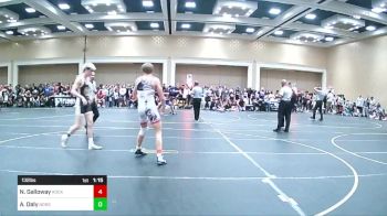 132 lbs Round Of 64 - Nate Galloway, Rocky Mountain vs Aidan Daly, Norsemen WC