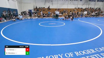 120 lbs Cons. Round 3 - Alex Ramos, Dethrone vs Maximo Mendoza, Wright WA