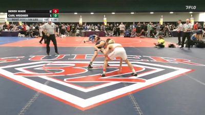 106 lbs Consi Of 64 #2 - Derek Wade, AZ vs Carl Weidner, IL