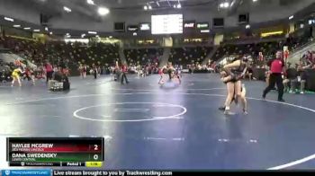 145 lbs Cons. Round 4 - Dana Swedensky, Lewis Central vs Haylee Mcgrew, Des Moines Lincoln