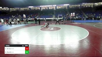 152 lbs Round Of 64 - Zach Arria, Wakefield vs Aidan Burch, Bedford