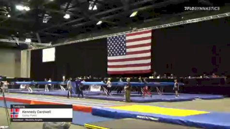 Kennedy Cardwell - Tumbling, Gypsy Flyers - 2021 USA Gymnastics Championships