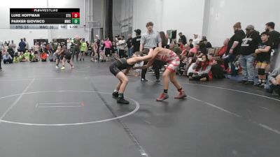96 lbs Semis (4 Team) - Luke Hoffman, Steller Trained Gold vs Parker Giovinco, Malvern WC