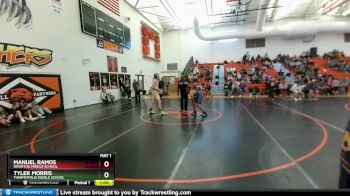 145 A & B 3rd Place Match - Manuel Ramos, Riverton Middle School vs Tyler Morris, Thermopolis Middle School