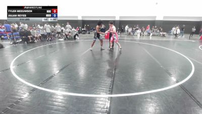 215 lbs Tyler Meeuwsen, Team Michigan - Red vs Julian Reyes, Team Maryland