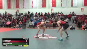 138 lbs Cons. Semi - Matt Miller, Canfield vs Josh Faris, Cf Northwest