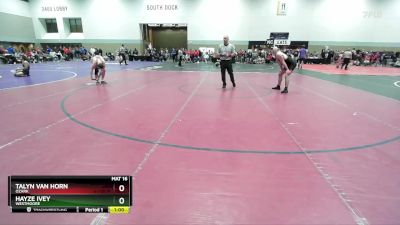 150 lbs Cons. Round 2 - Hayze Ivey, Westmoore vs Talyn Van Horn, Ozark