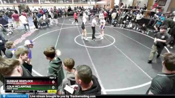 144 lbs Quarterfinal - Gunnar Whitlock, Lewiston High School vs Colm McLaimtaig, Priest River