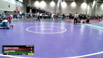 190A Quarterfinal - Donovan Hodges, Liberty vs Masen Bindel, Liberty JV