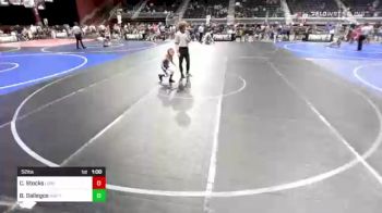 52 lbs Consi Of 4 - Maureen Baxter, Insitute Of Combat vs Brooklyn Espinoza, Patriot Wrestling