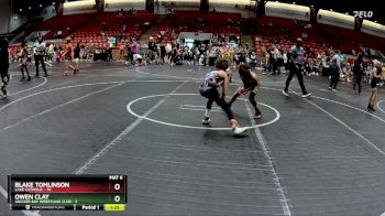 76 lbs Cons. Round 2 - Owen Clay, Anchor Bay Wrestling Club vs Blake Tomlinson, Lake Catholic