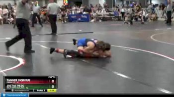 110 lbs Round 1 - Justus Heeg, Oklahoma Outlaws vs Isaiah Eide, PINnacle