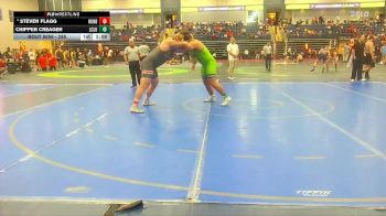 285 lbs Champ. Round 1 - Chipper Creager, Life NCWA vs Steven Flagg, Huntingdon