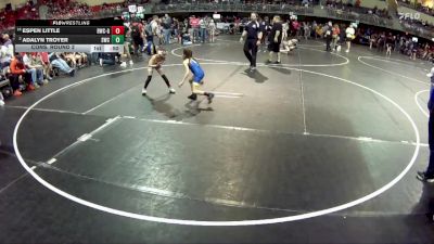 58 lbs Cons. Round 2 - Adalyn Troyer, Seward Wrestling Club vs Espen Little, Beatrice Wrestling Club - Girls