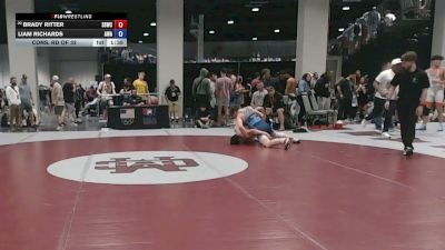 80 kg Cons. Rd Of 32 - Brady Ritter, Sloth Strong Wrestling Club vs Liam Richards, Askren Wrestling Academy