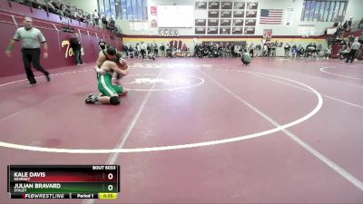 157 lbs Cons. Round 4 - Kale Davis, KEARNEY vs Julian Bravard, STALEY