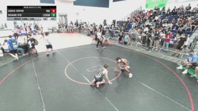 126 lbs Cons. Round 4 - Shane Ito, La Costa Canyon High School Wr vs Lenix Ortiz, Pounders Wrestling Club