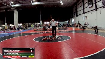 45 lbs Cons. Round 3 - Brantley McGinnis, Guerrilla Wrestling (GWA) vs Macklyn Motley, Warmup Gang Wrestling Club