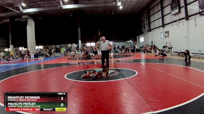 45 lbs Cons. Round 3 - Brantley McGinnis, Guerrilla Wrestling (GWA) vs Macklyn Motley, Warmup Gang Wrestling Club