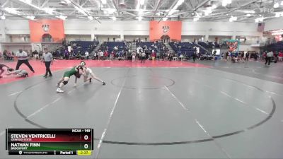 149 lbs Cons. Round 1 - Nathan Finn, Brockport vs Steven Ventricelli, Oswego State