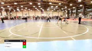 138 lbs Round Of 16 - Trason Oehme, SD vs Tyler Tracy, NC