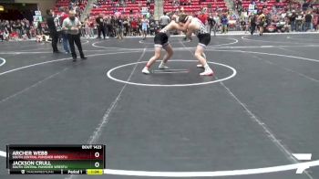 165 lbs Cons. Round 2 - Jackson Crull, South Central Punisher Wrestli vs Archer Webb, South Central Punisher Wrestli