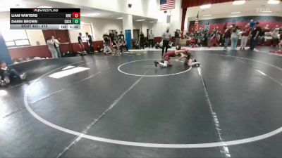 113 lbs Cons. Round 3 - Darin Brown, Campbell County vs Liam Winters, Riverton