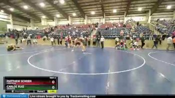 288 lbs Cons. Round 6 - Matthew Schoen, Lone Peak vs Carlos Ruiz, Granger