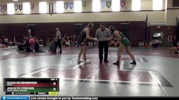 172-173B 1st Place Match - Joscelyn Stricker, Cedar Rapids Kennedy vs Aleah Eichenberger, NH/TV