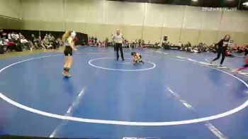 50 lbs Rr Rnd 5 - Maisyn Hulbutta, Mojo Grappling Academy Girls vs Alaina Williams, Untouchable Mollywhoppers