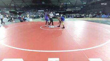 Boys 3A 285 lbs Cons. Semi - Malachi Ebai, Oak Harbor vs Edson Belizaire, Edmonds-Woodway