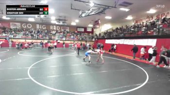 150 lbs Cons. Round 2 - Boston Abrams, Madison vs Jonathan Gisi, La Grande