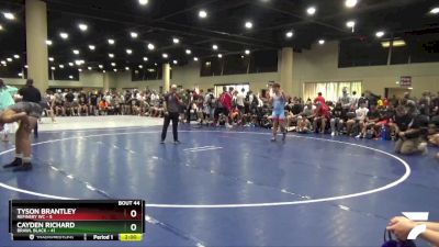 157 lbs 2nd Wrestleback (32 Team) - Tyson Brantley, Refinery WC vs Cayden Richard, BRAWL Black