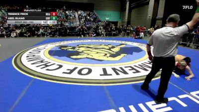 150 lbs Champ. Round 1 - Terence Price, North Lake vs Abel Blajas, Central