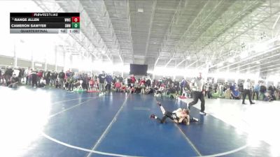 60 lbs Quarterfinal - Range Allen, Wasatch Wrestling Club vs Cameron Sawyer, Southwest Wolverines Wrestling