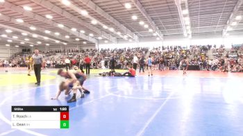 120 lbs Quarterfinal - Tyson Roach, LA vs Logan Dean, OH