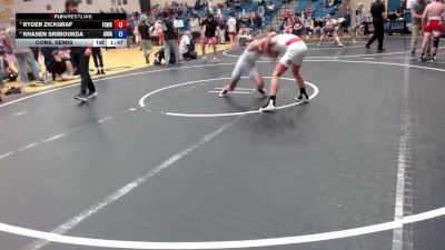 100 lbs Cons. Semis - Ryder Zickgraf, Fighting Squirrels Wrestling Club vs Khasen Srimoukda, All In Wrestling Academy