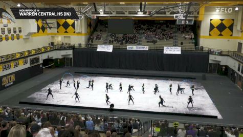 Warren Central HS (IN) "Indianapolis IN" at 2026 WGI Guard Avon Regional+