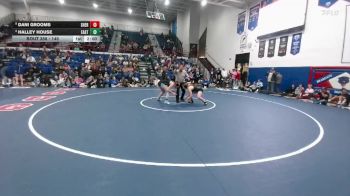 145 lbs 1st Place Match - Dani Grooms, Sheridan vs Halley House, Cheyenne East