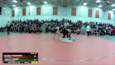 125 lbs Champ. Round 1 - Alyssa Woodward, Vermillion vs Nadiya Turner, Perry (Massillon)