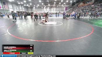 70-71 lbs Round 1 - Gavin Gorrell, Prometheus WC vs Nalla Monson, UP Outlaw WC