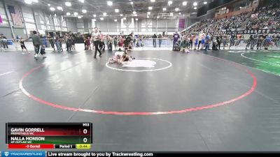 70-71 lbs Round 1 - Gavin Gorrell, Prometheus WC vs Nalla Monson, UP Outlaw WC