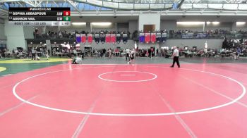 132 lbs Round Of 16 - Sophia Abbaspour, Jonathan Law vs Addison Vail, Stafford