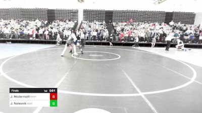 168-HS2 lbs Final - Jack Mcdermott, Westfield vs Jon Nalesnik, Unattached