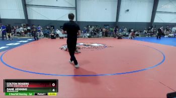 144 lbs Cons. Semi - Colton Rogers, Braves Wrestling Club vs Dane Henning, Washington